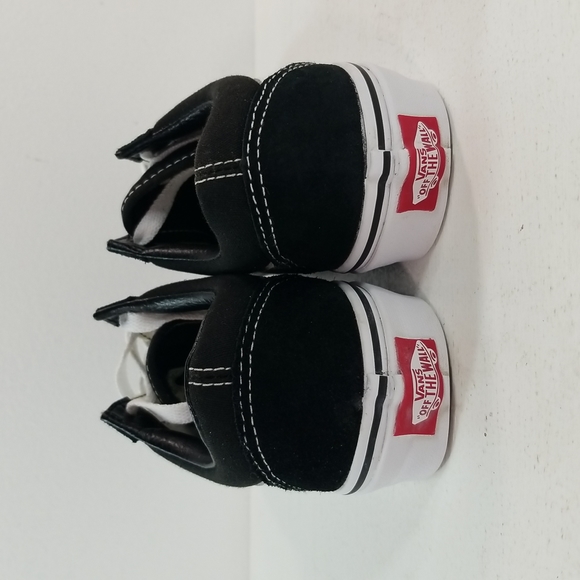 Van's Kids Old Skool Low Top Black & White Sneakers size 3½ women's 5 - Picture 4 of 13